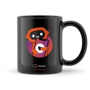 Coffee mug - Yumi with mobile phone – Coffee Code Sleep Repeat